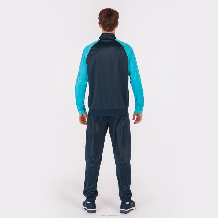 Joma 82P4R4539 الأزرق الداكن الفيروز الفلوريسنت أكاديمية رياضية رابعا رجال