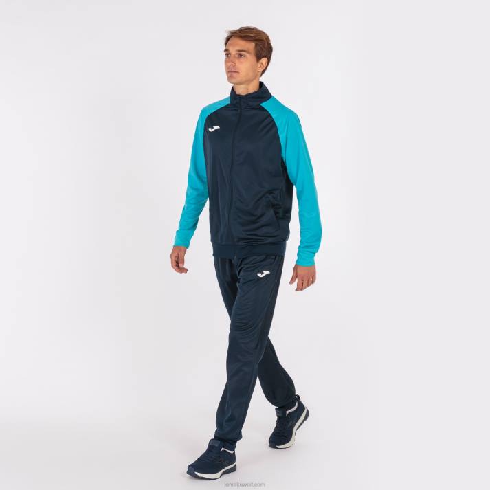 Joma 82P4R4539 الأزرق الداكن الفيروز الفلوريسنت أكاديمية رياضية رابعا رجال