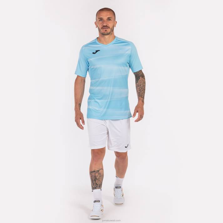 Joma 82P4R4540 السماء الزرقاء قميص قصير الأكمام grafity الثاني رجال