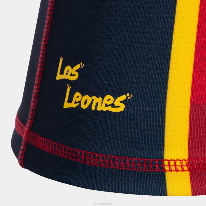 Joma 82P4R4585 أحمر قميص قصير الاكمام 1st موحدة الاتحاد الاسباني للرجبي