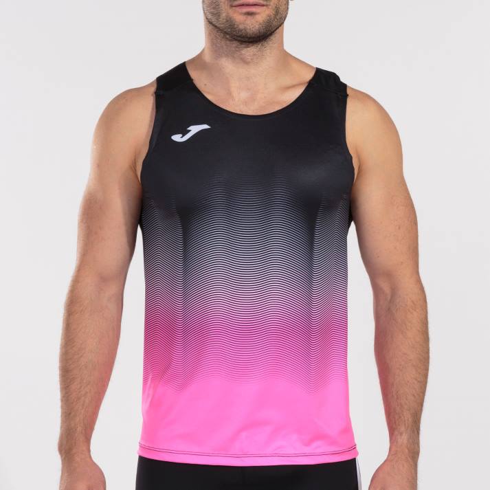 Joma 82P4R458 أسود أبيض وردي فلوري أعلى خزان النخبة السابع رجال