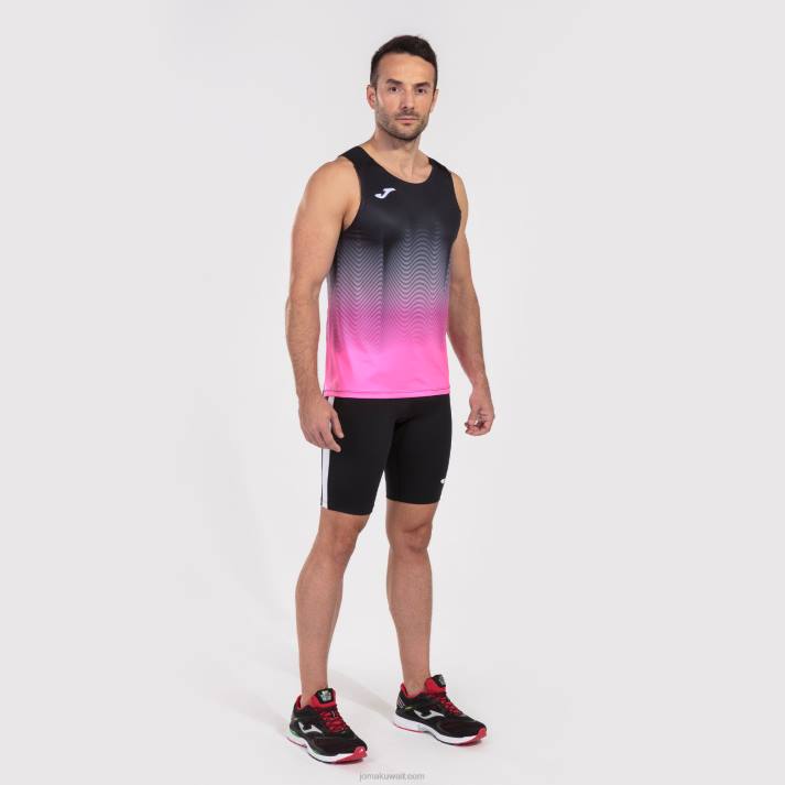 Joma 82P4R458 أسود أبيض وردي فلوري أعلى خزان النخبة السابع رجال