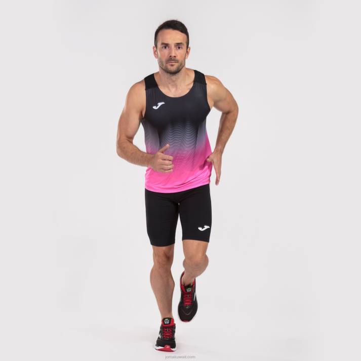 Joma 82P4R458 أسود أبيض وردي فلوري أعلى خزان النخبة السابع رجال