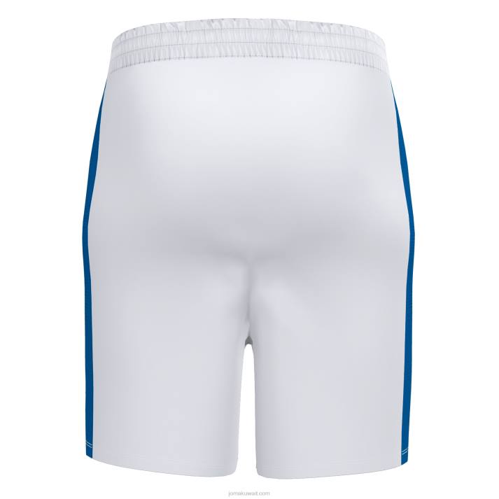 Joma 82P4R4595 أبيض أزرق ملكي شورت ماكسي رجال