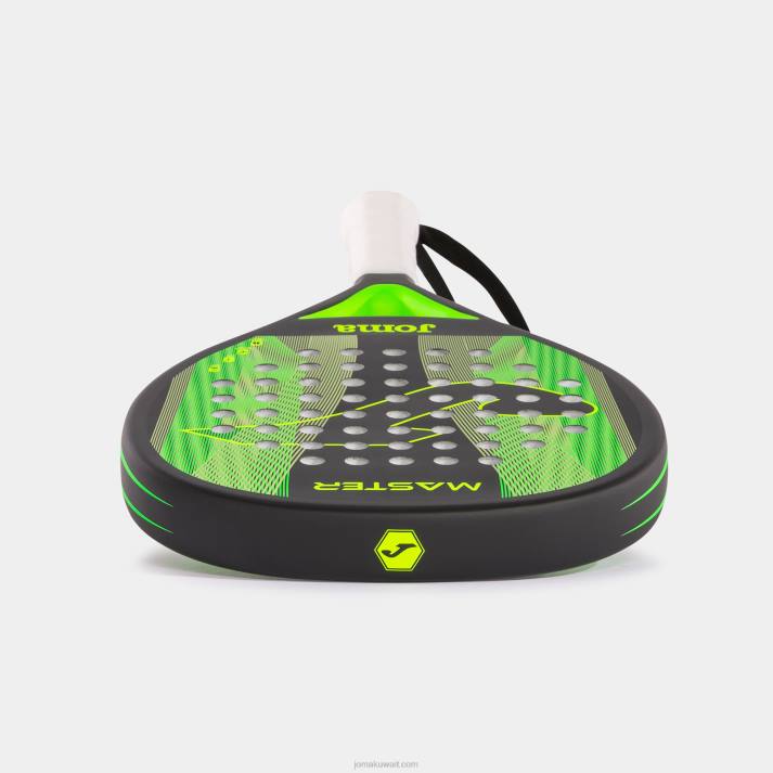 Joma 82P4R460 أسود أخضر نيون مضرب مضرب سادة