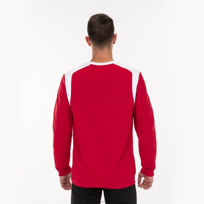 Joma 82P4R4614 احمر ابيض بطولة قميص من النوع الثقيل v رجال