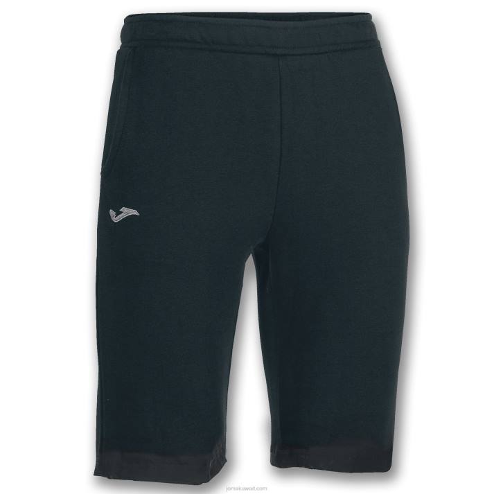 Joma 82P4R4659 أسود شورت برمودا salonica رجال