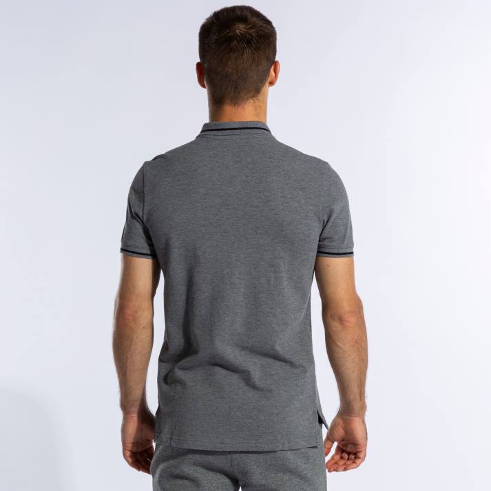 Joma 82P4R465 مزيج الرمادي قميص بولو بأكمام قصيرة مريحة II رجال