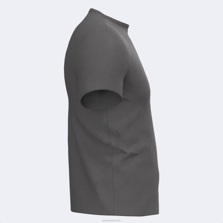 Joma 82P4R4672 الرمادي الداكن قميص قصير الأكمام r-combi رجال