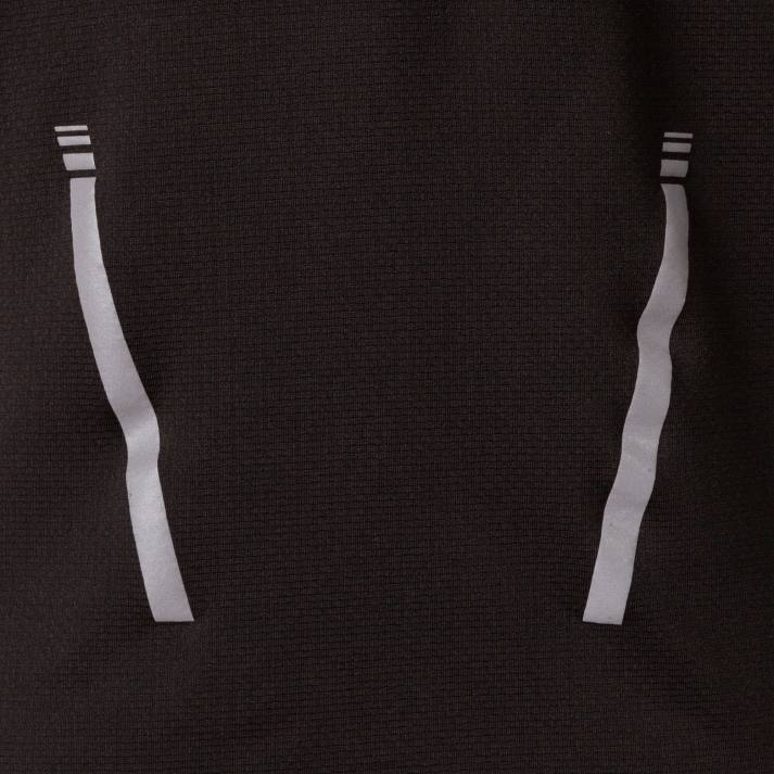 Joma 82P4R4673 أسود قميص قصير الأكمام r-night رجال