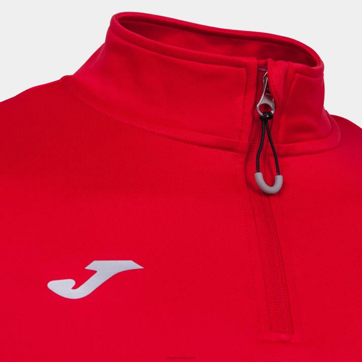Joma 82P4R467 أحمر قميص من النوع الثقيل تشغيل الليل رجال