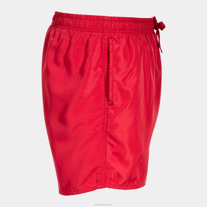 Joma 82P4R4681 أحمر شريط جذوع السباحة رجال