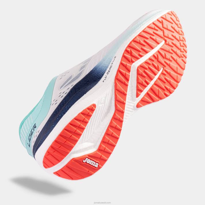 Joma 82P4R4691 الفيروز الأبيض حذاء الجري ليدر 22 رجال