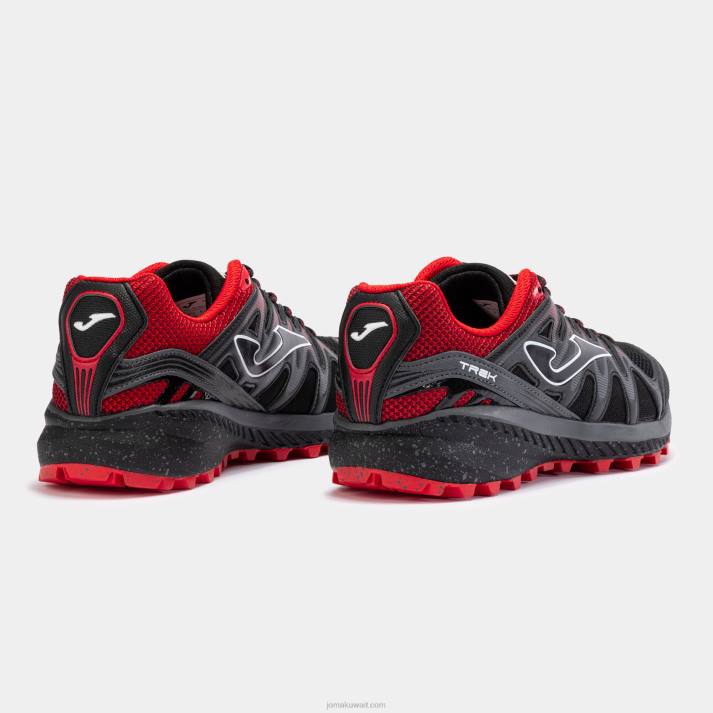 Joma 82P4R4694 أسود أحمر حذاء الجري tk.trek 23 رجال