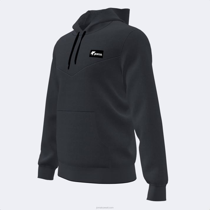 Joma 82P4R4696 أسود سترة مقنعين كاليفورنيا رجال