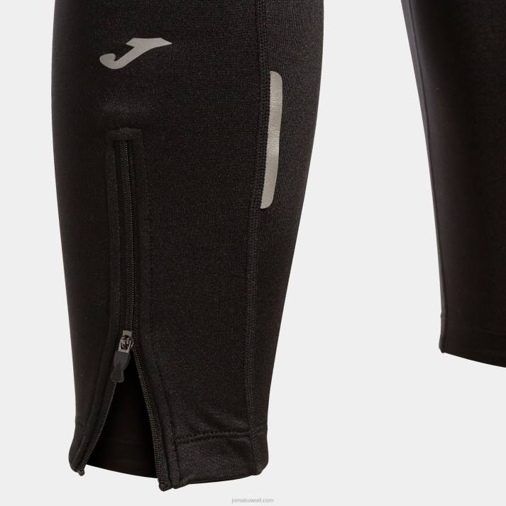 Joma 82P4R4707 أسود شورت ركوب الدراجات كرونو رجال