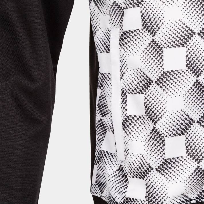 Joma 82P4R470 أسود أبيض سترة سوبرنوفا مقنعين III رجال