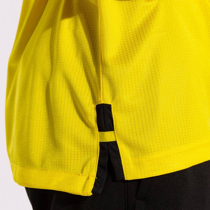 Joma 82P4R4710 أصفر أسود قميص بأكمام قصيرة ذهبي رابعا رجال