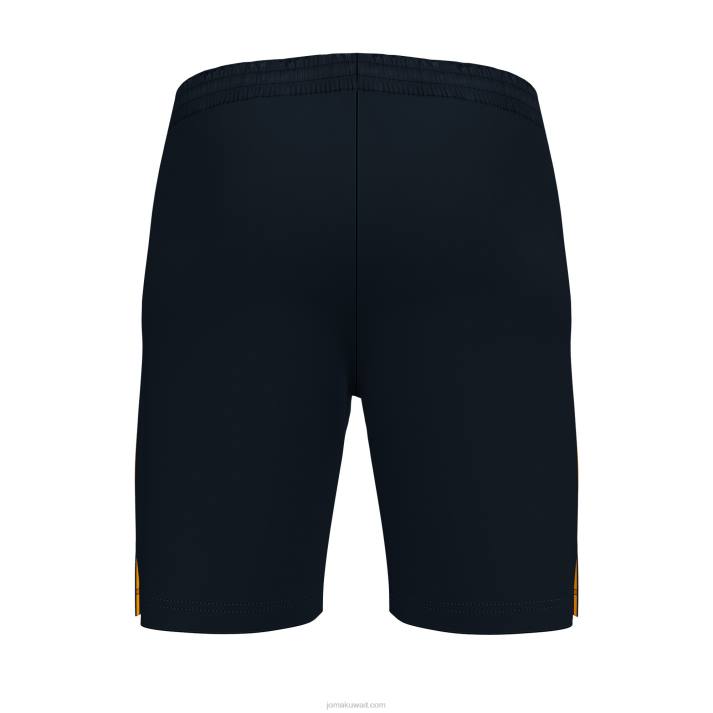 Joma 82P4R471 أسود برتقالي فلوري شورت برمودا مفتوح ثالثا رجال