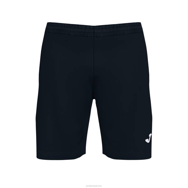 Joma 82P4R471 أسود برتقالي فلوري شورت برمودا مفتوح ثالثا رجال