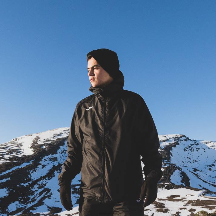 Joma 82P4R4723 أسود سترة المطر cervino رجال