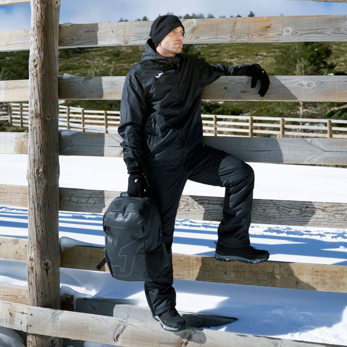 Joma 82P4R4723 أسود سترة المطر cervino رجال