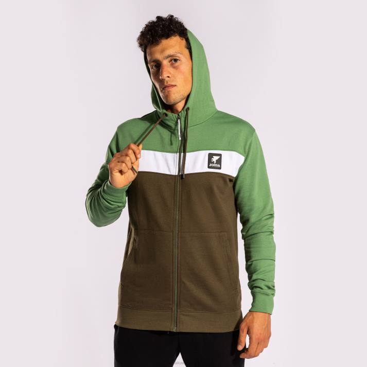 Joma 82P4R4727 الكاكي سترة مقنعين الشارع الحضري رجال