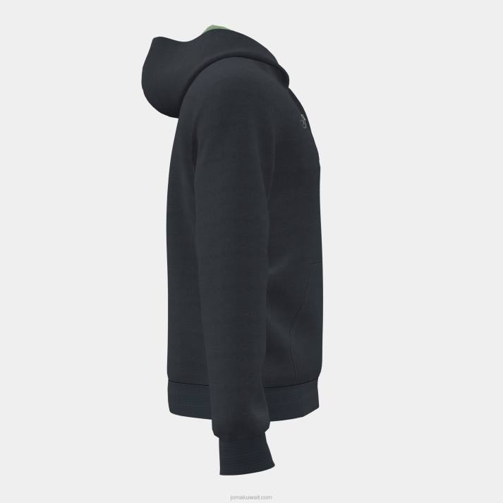 Joma 82P4R4728 أسود سترة مقنعين الشارع الحضري رجال