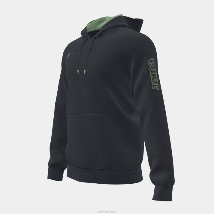 Joma 82P4R4728 أسود سترة مقنعين الشارع الحضري رجال