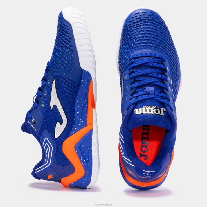Joma 82P4R4729 الأزرق الملكي الأحمر حذاء t.ace 23 hard court رجال
