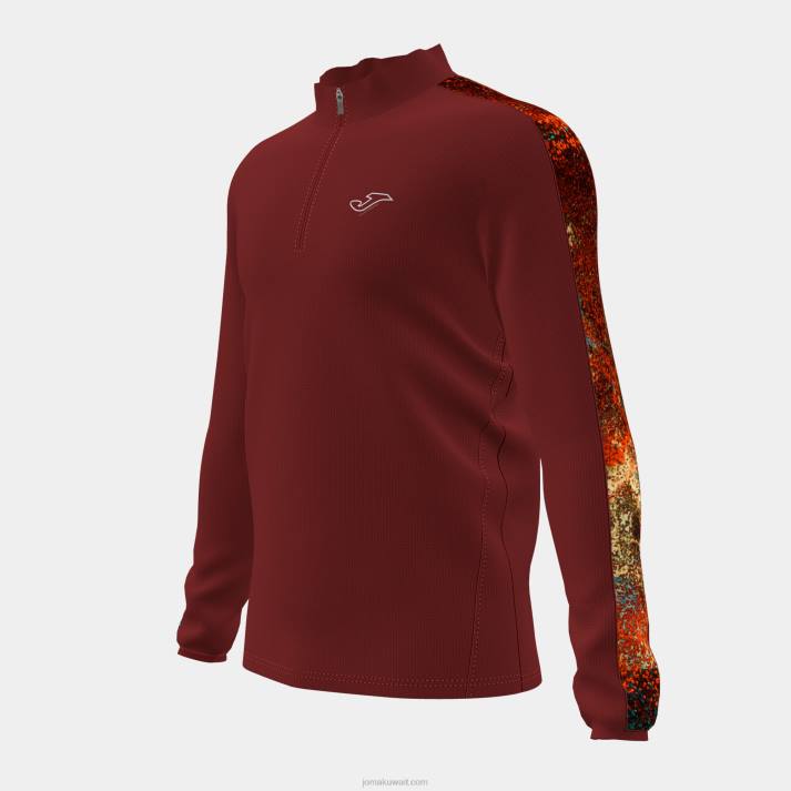 Joma 82P4R472 أحمر قميص من النوع الثقيل r الطبيعة رجال