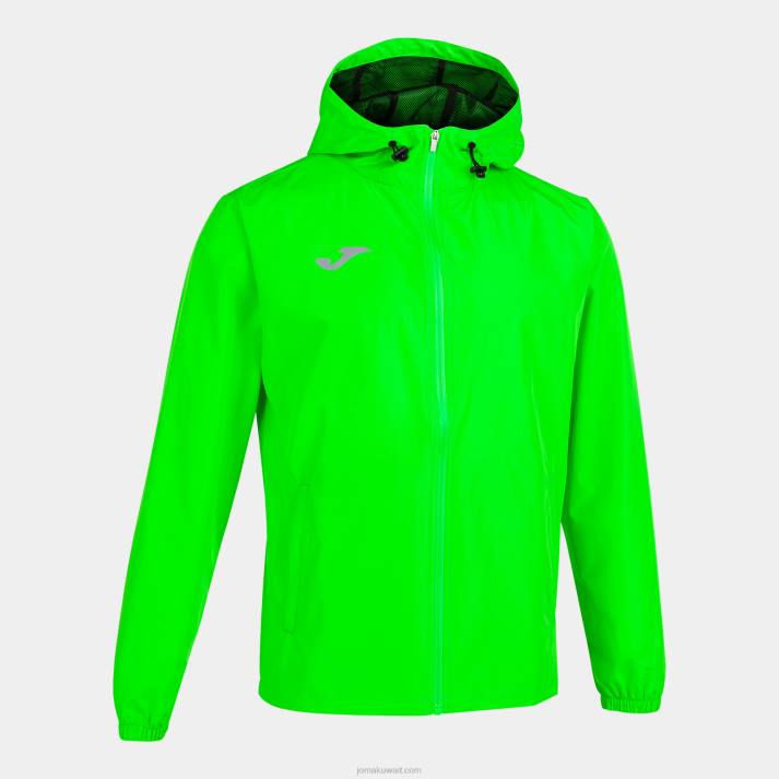 Joma 82P4R4738 نيون الخضراء Rainjacket النخبة الثامن رجال