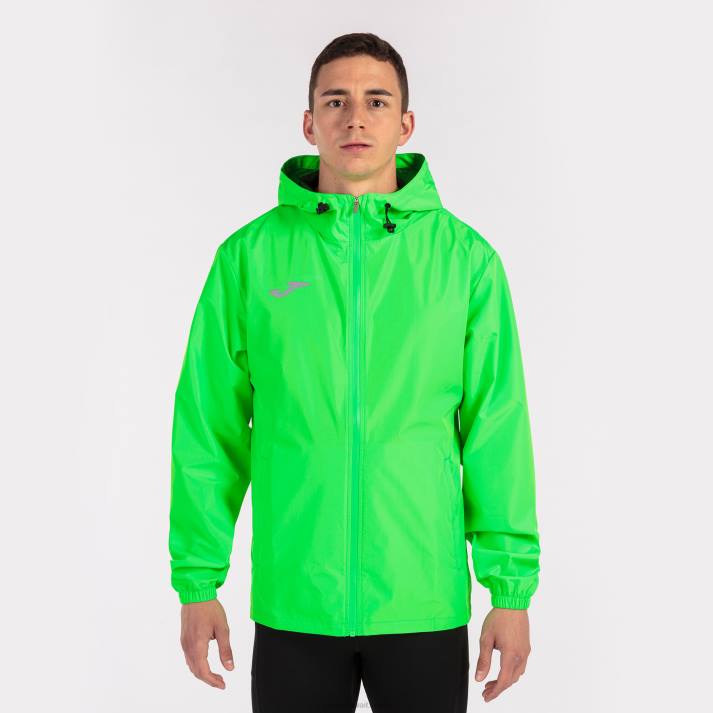 Joma 82P4R4738 نيون الخضراء Rainjacket النخبة الثامن رجال