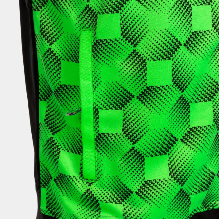 Joma 82P4R473 أسود أخضر نيون سترة سوبرنوفا مقنعين III رجال