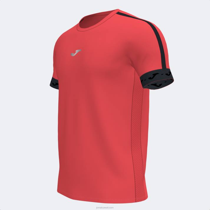 Joma 82P4R4755 نيون المرجان قميص بأكمام قصيرة r-city رجال