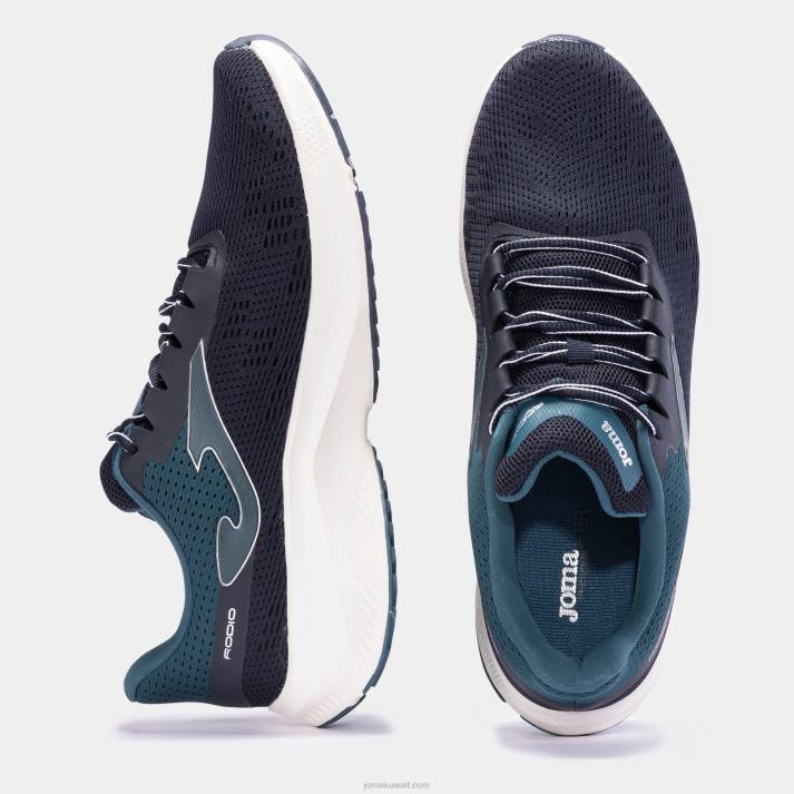 Joma 82P4R4764 البترول الأزرق الداكن حذاء الجري r.rodio 23 رجال