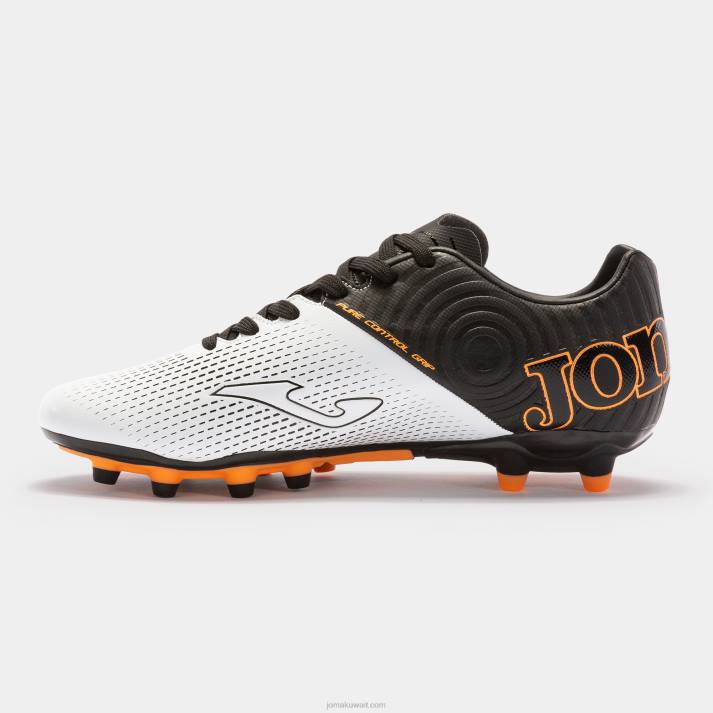 Joma 82P4R48 أبيض أسود حذاء كرة القدم Xpander 23 FG