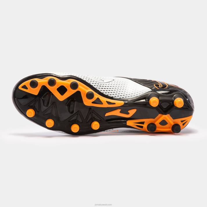 Joma 82P4R48 أبيض أسود حذاء كرة القدم Xpander 23 FG
