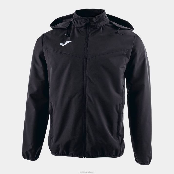 Joma 82P4R501 أسود Rainjacket بريمن رجال