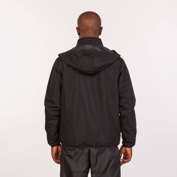 Joma 82P4R501 أسود Rainjacket بريمن رجال
