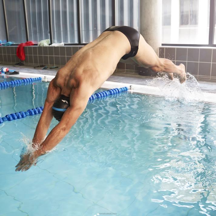 Joma 82P4R506 أسود ملخصات السباحة سبلاش رجال