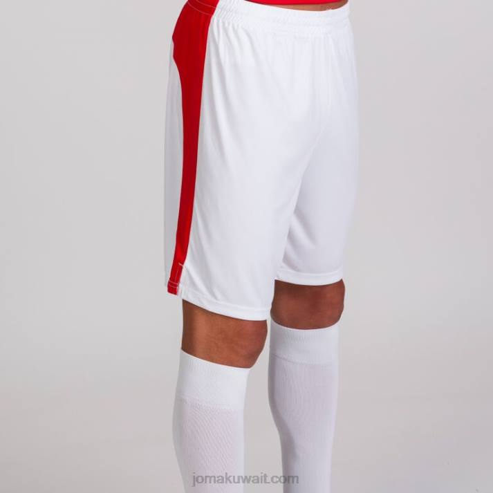 Joma 82P4R513 أبيض أحمر شورت طوكيو الثاني رجال