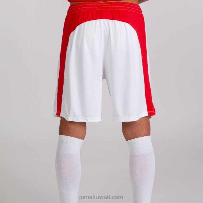 Joma 82P4R513 أبيض أحمر شورت طوكيو الثاني رجال