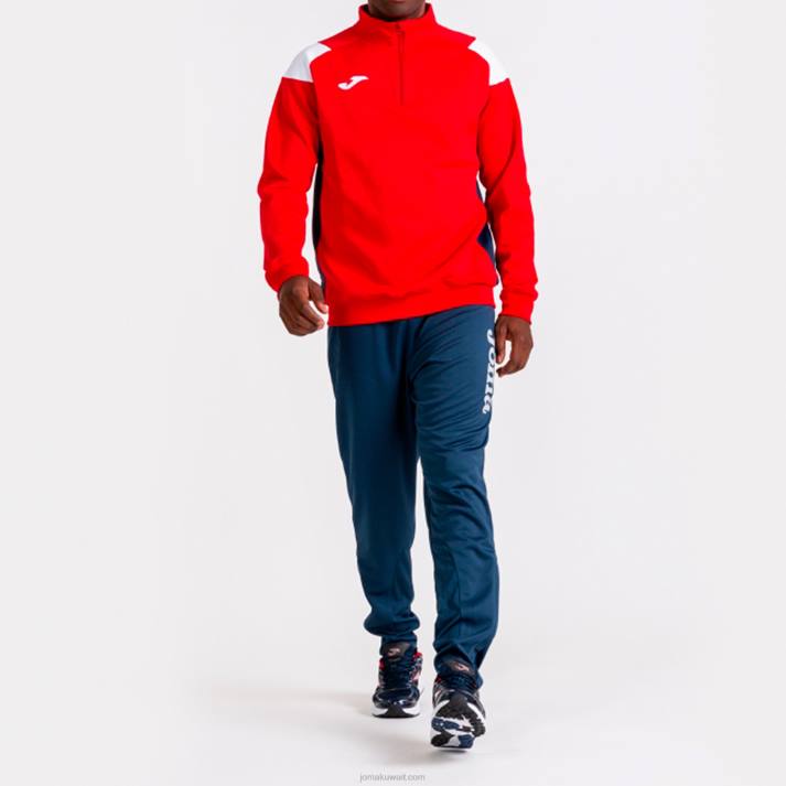 Joma 82P4R518 أحمر أبيض أزرق كحلي طاقم قميص من النوع الثقيل iii رجال