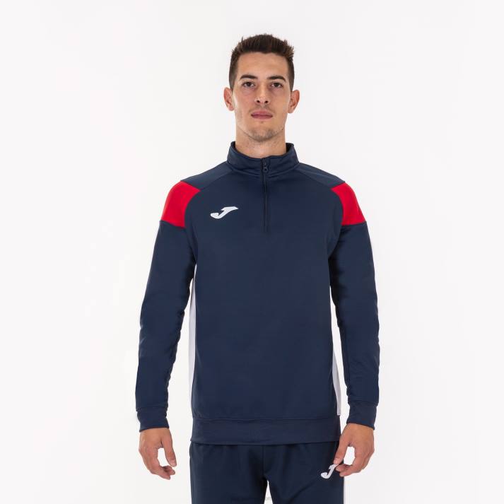 Joma 82P4R532 الأزرق الداكن الأحمر الأبيض طاقم قميص من النوع الثقيل iii رجال