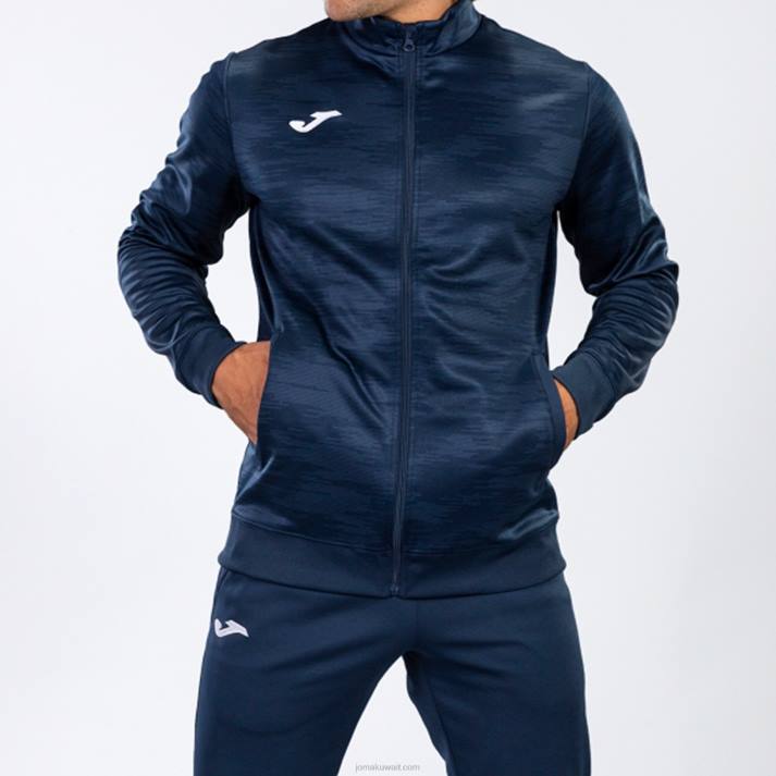 Joma 82P4R533 الأزرق الداكن سترة الجاذبية رجال