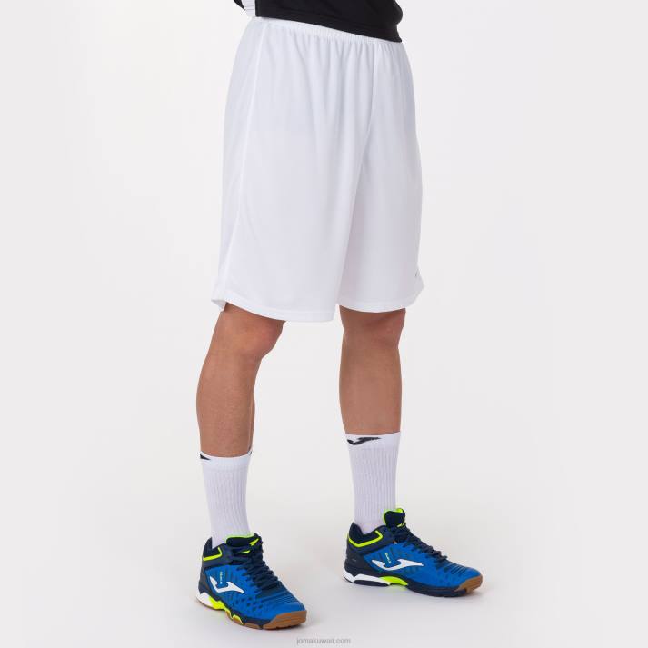 Joma 82P4R538 أبيض شورت طويل نوبل رجال