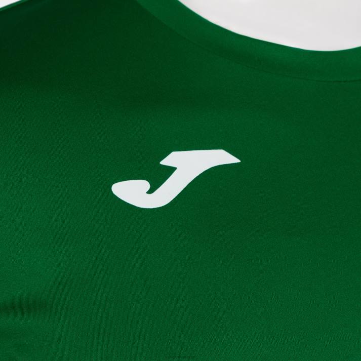 Joma 82P4R544 أبيض أخضر قميص كوزنسا بأكمام قصيرة رجال