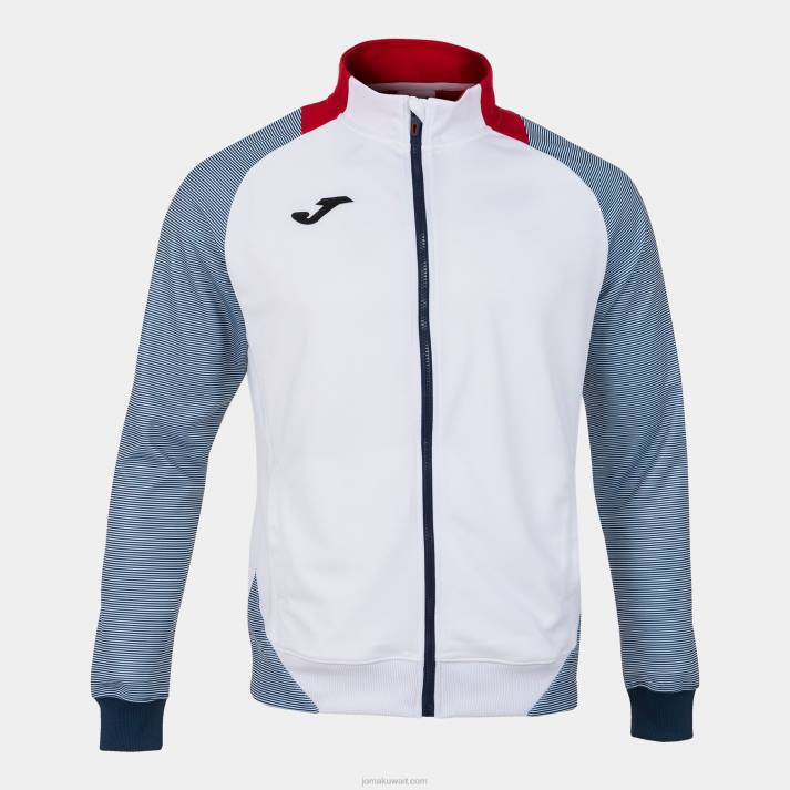 Joma 82P4R546 أبيض أزرق كحلي أحمر سترة أساسية ثانيا رجال