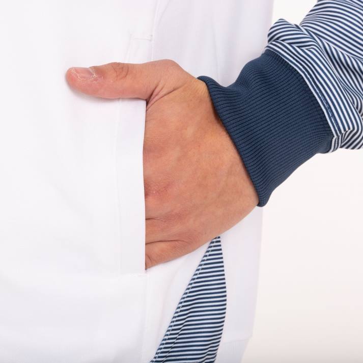 Joma 82P4R546 أبيض أزرق كحلي أحمر سترة أساسية ثانيا رجال